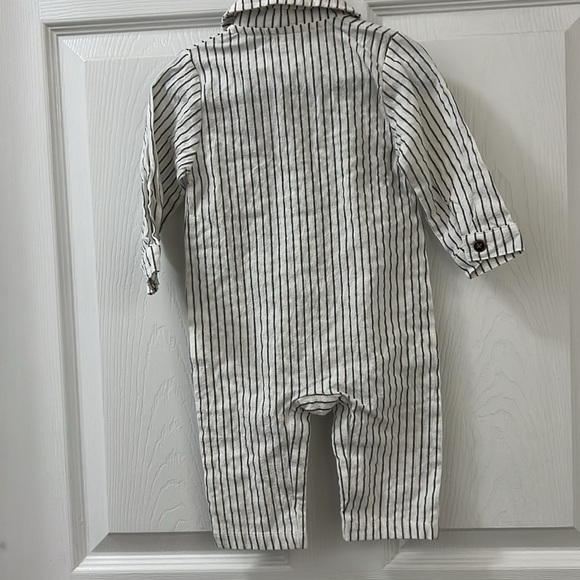 Baby Boy Onesie Checkered 3-6months - Picture 4 of 4